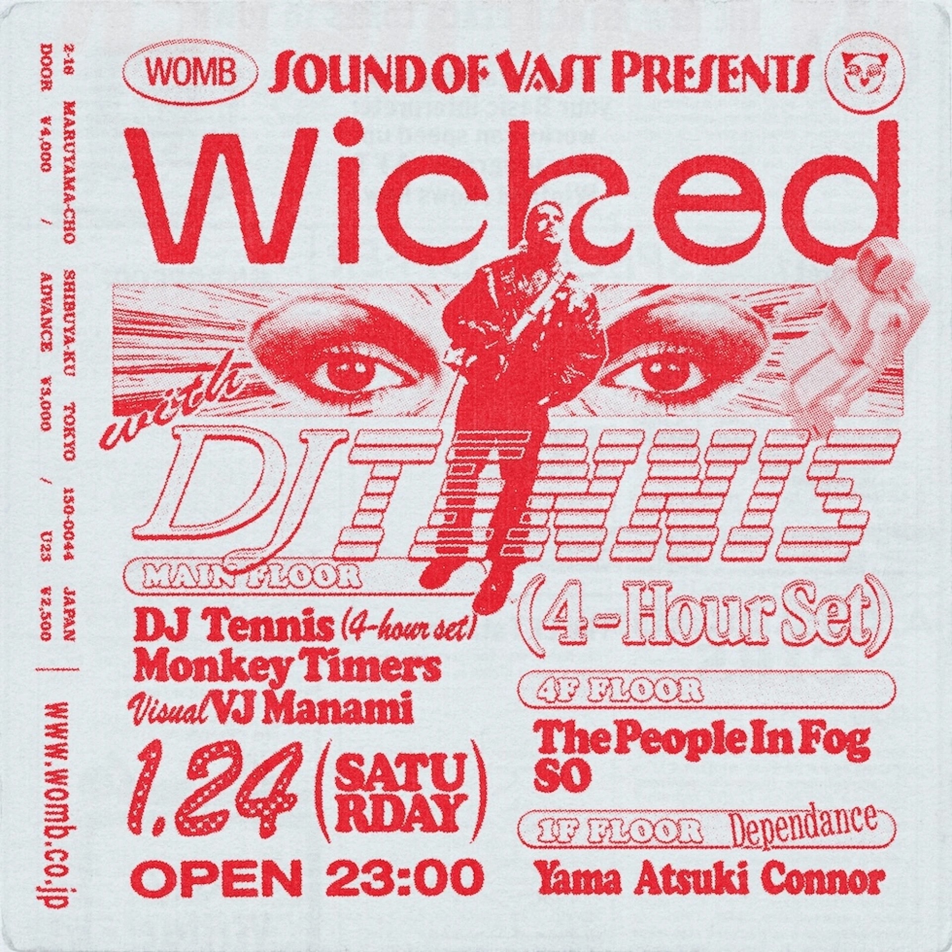 Wicked With DJ Tennis, Late Jan 2027, 2027 | Tokyo Cheapo Wicked With DJ Tennis, Late Jan 2027, 2027 | Tokyo Cheapo