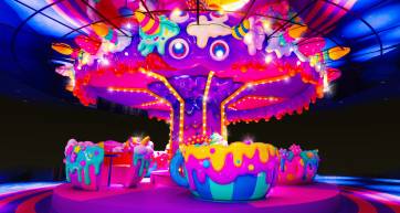 kawaii monster land key visual from pr