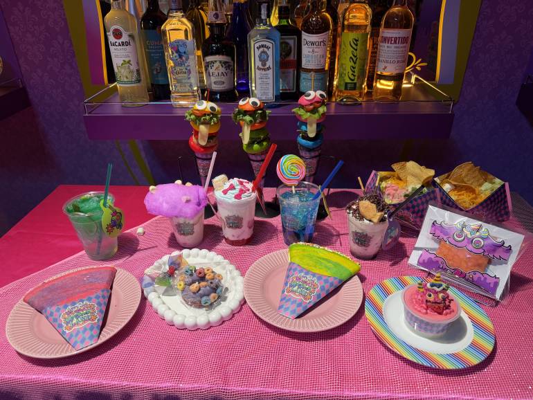 kawaii monster land food items