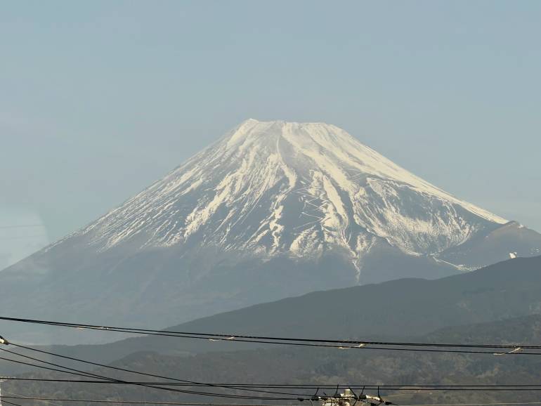 Fuji up close