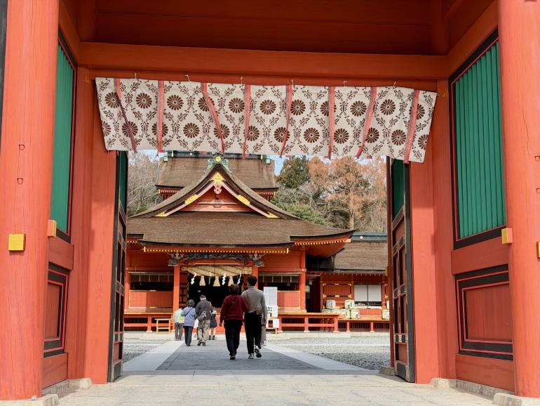 Fujisan Hongu Sengen Taisha Shrine.
