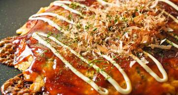 Okonomiyaki cooking party WeLearn