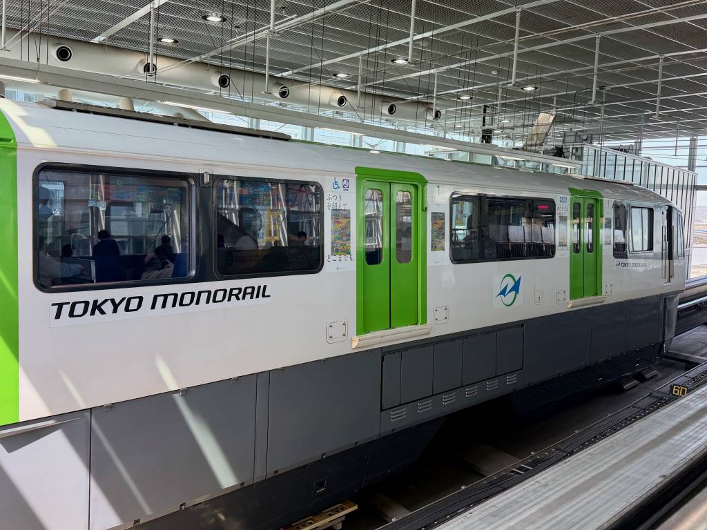 Tokyo Monorail at Haneda Airport