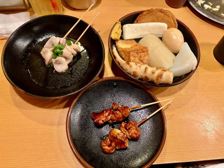 100-Yen Foods at Hanbey