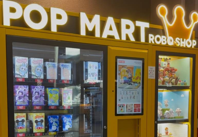 pop mart robo shop at haneda