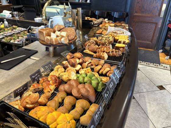 Bread Buffet at Tiny Tea & Bar