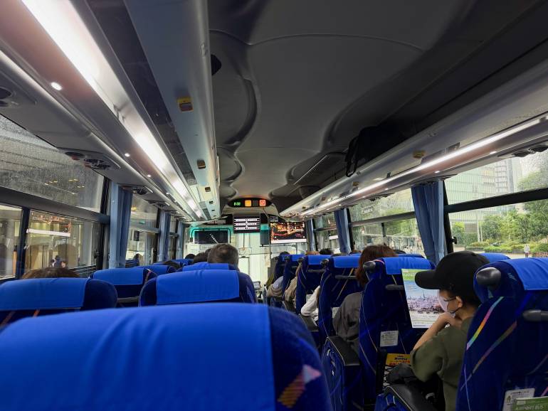 Inside of the Low Cost Bus