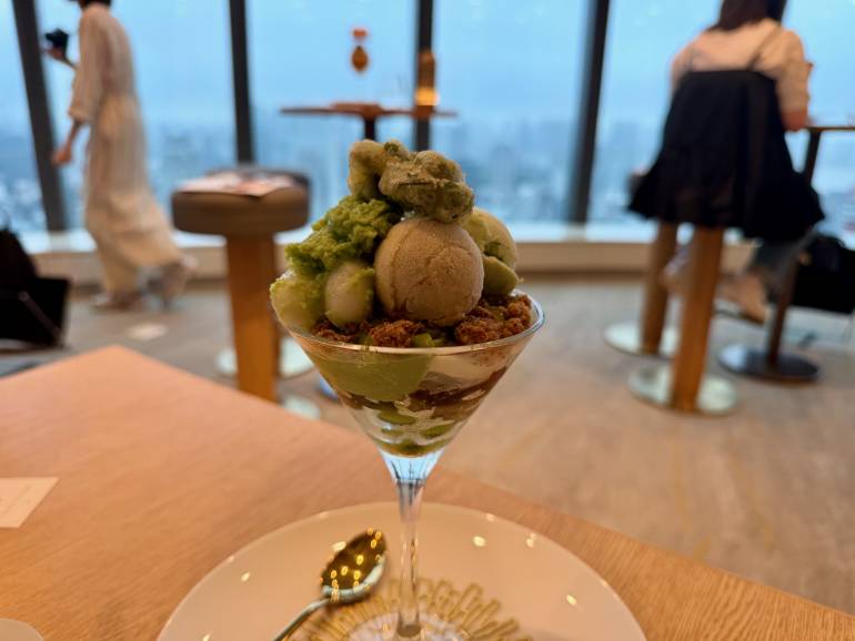 Edamame & Matcha Parfait at Hills Parfait Collection 2026