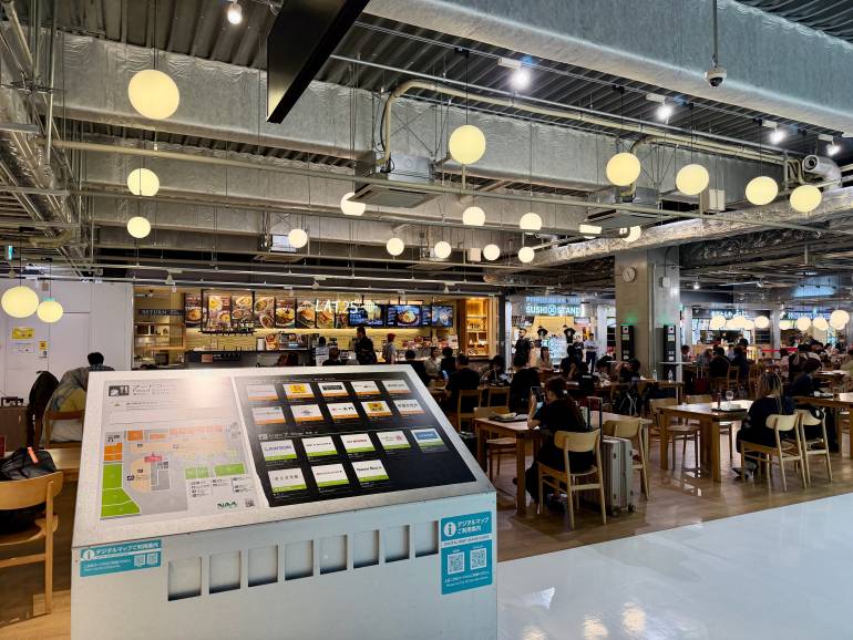 Food Court in Terminal 3 Narita Airport
