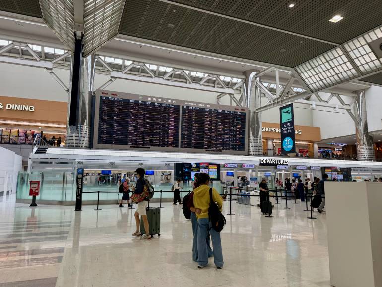 Inside Terminal 2 Narita Airport