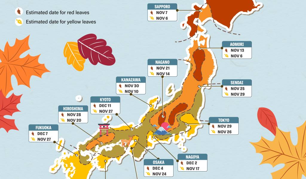 Japan Fall Foliage Forecast for 2026 — Updated