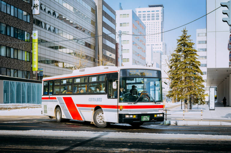 Hokkaido Chuo Bus in Sapporo