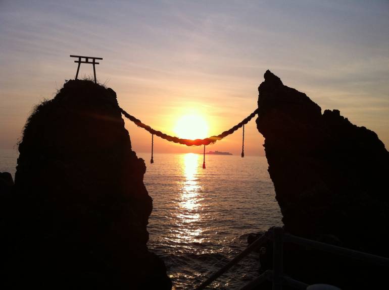 Meoto Iwa Wedded Rocks Ise