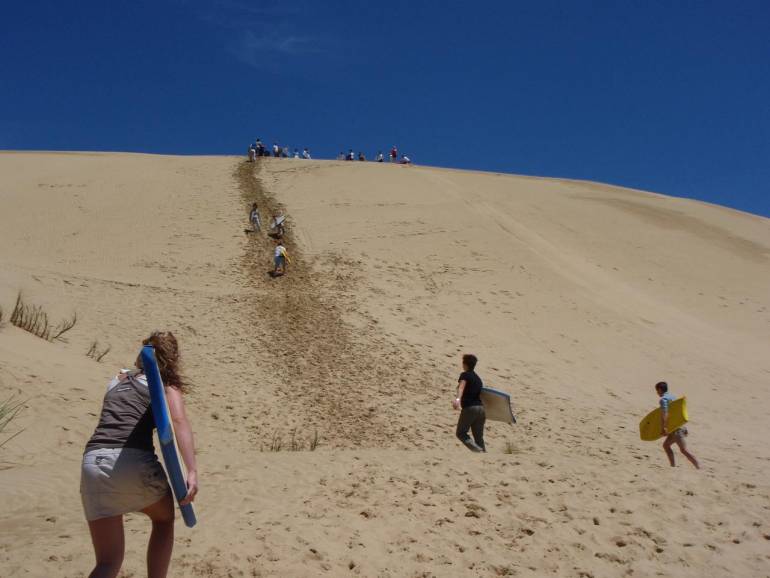 sandboarding
