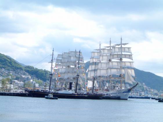 nagasaki sailing ships