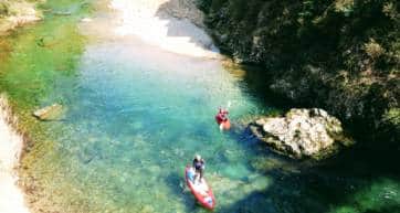 Kayaking in Sandankyo