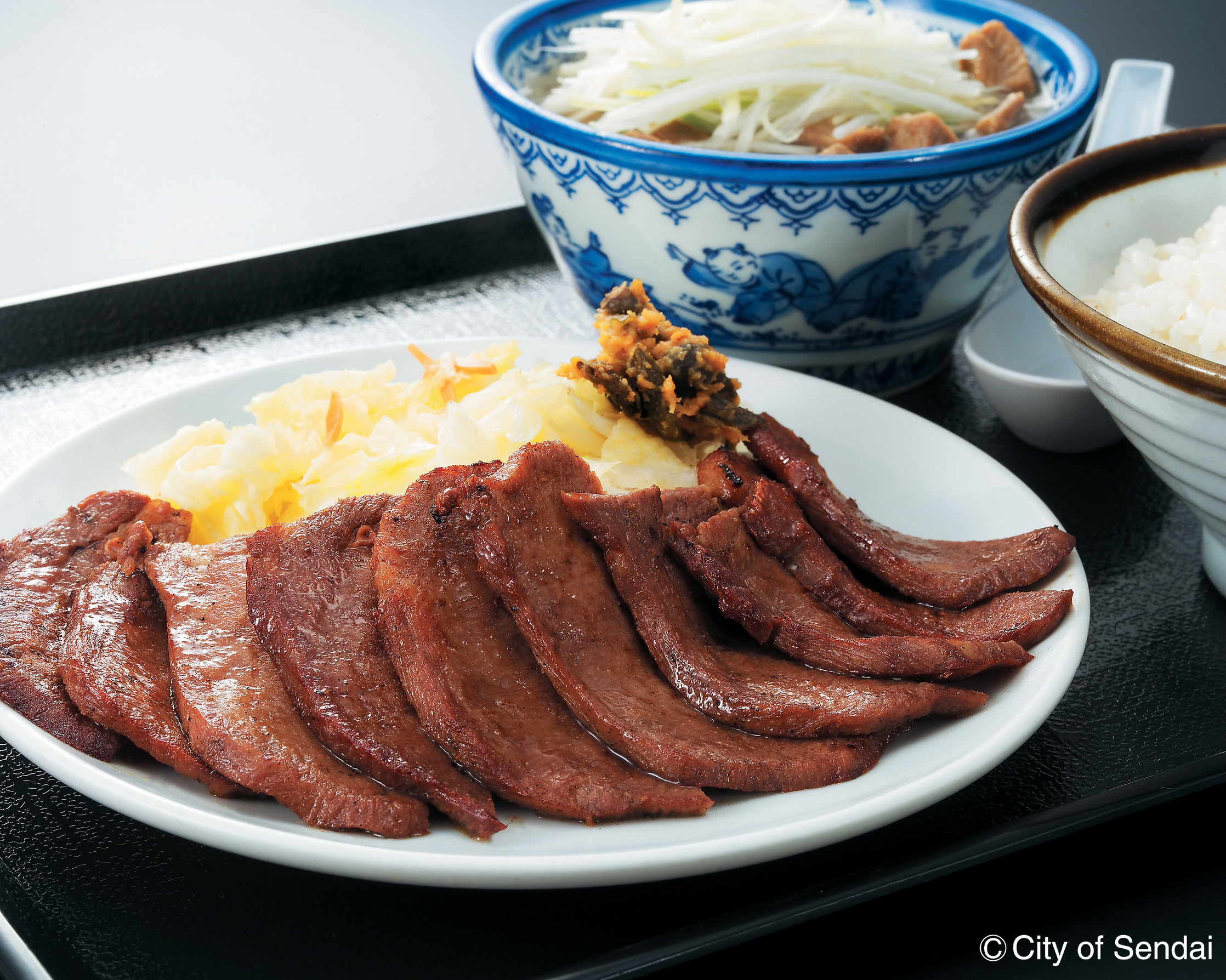 Gyutan ox tongue Sendai Miyagi Japan