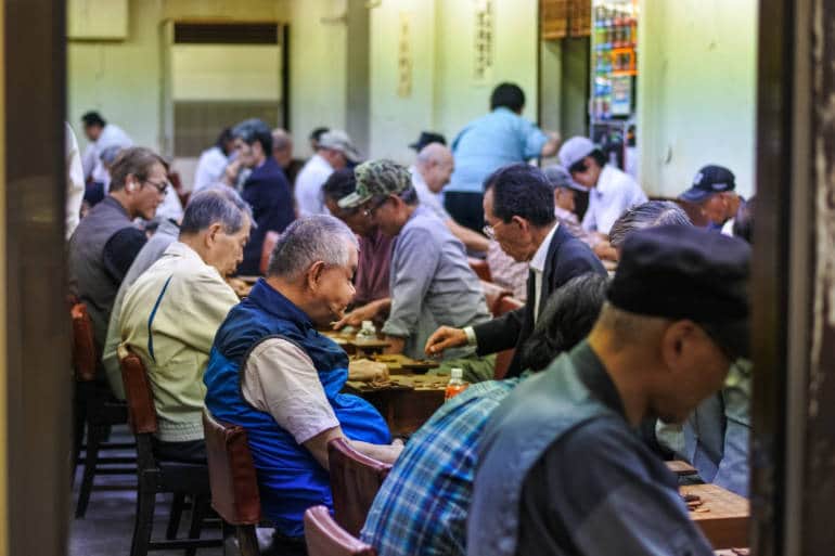 Mahjong Hall Shinsekai