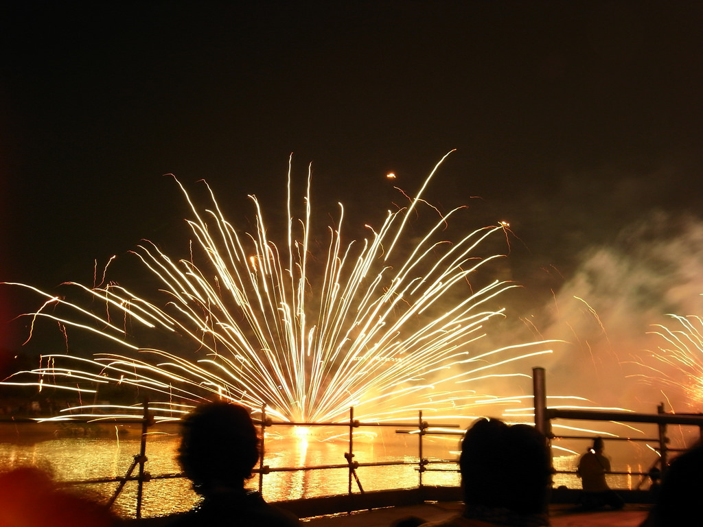 best firework festivals in japan