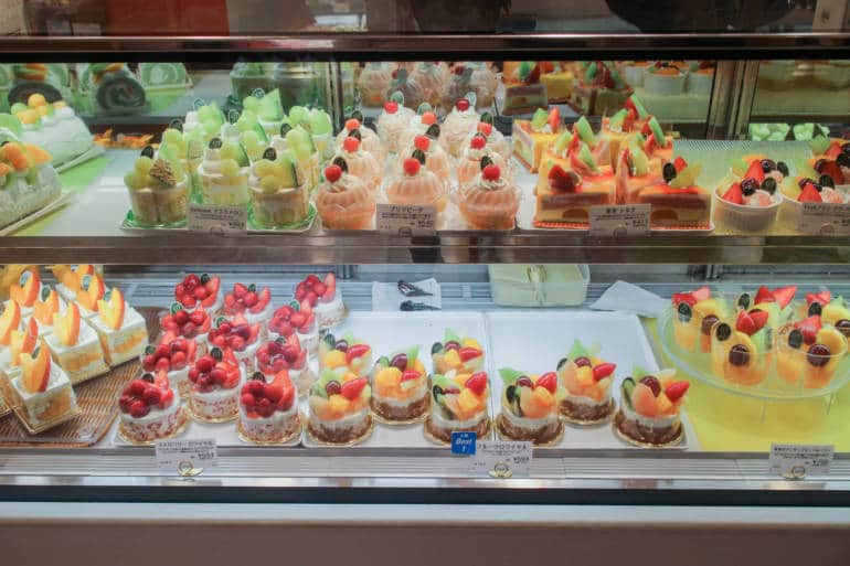 depachika sweets counter japan underground