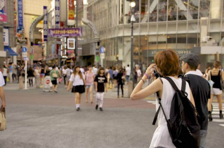 shibuya crossing japan group travel