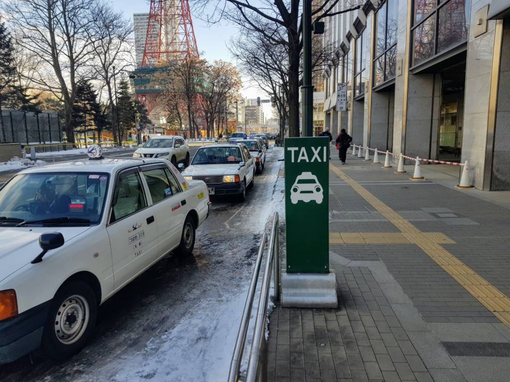 Taxi Stand Sapporo