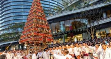 Tobata Gion Oyamagasa Festival, Fukuoka