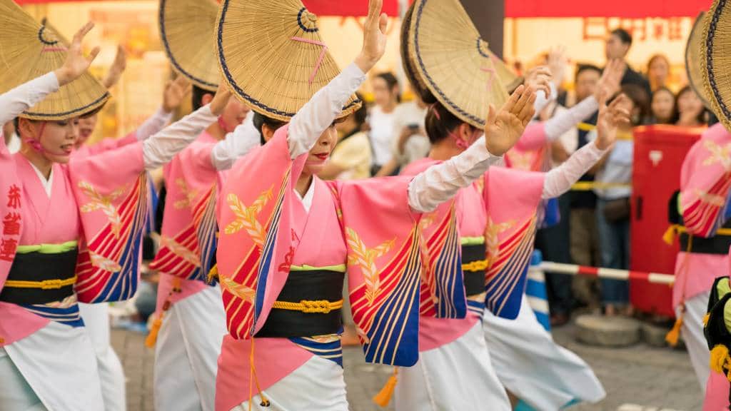 awa odori festival, tokushima