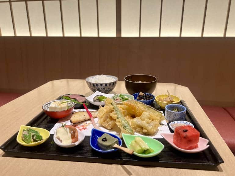 Premium Set at Minoru Dining Kyoto