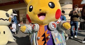 DJ Pikachu at Universal Studios Japan