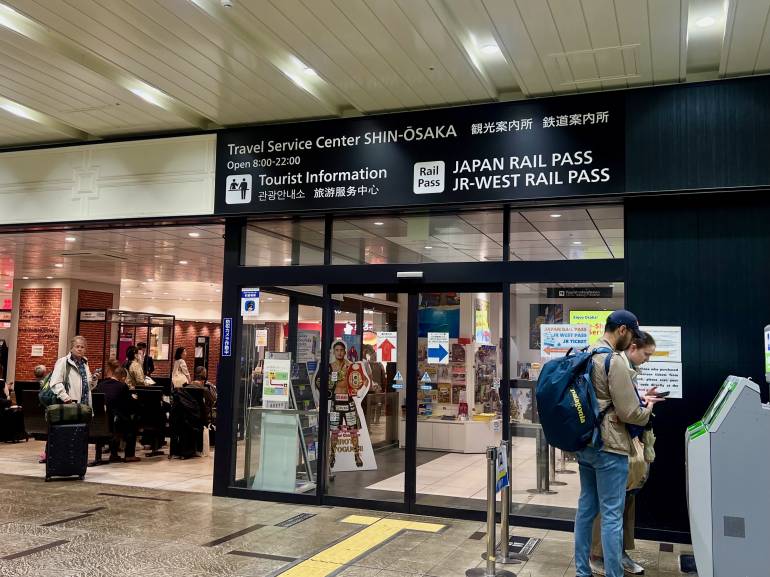 Travel Service Center at Shin-Osaka Station