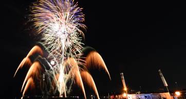 onomichi suigun festival fireworks