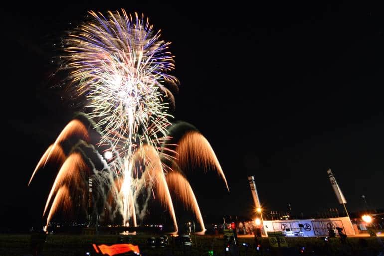 onomichi suigun festival fireworks