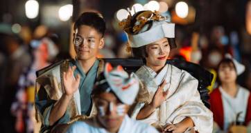 Hida Furukawa Fox Fire Festival