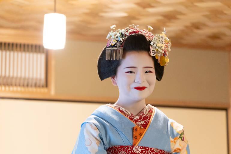 JTB Maiko tour Kyoto Geisha Geiko
