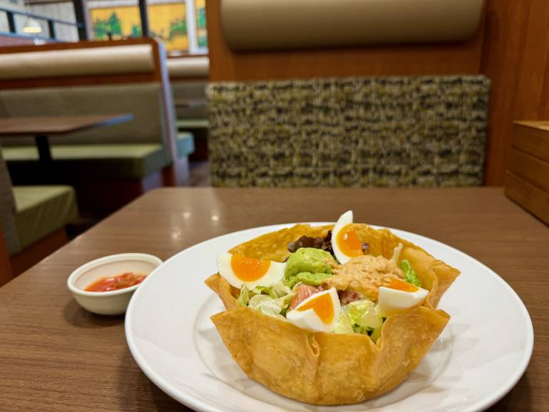 Taco Salad at Coco's Airport Dining
