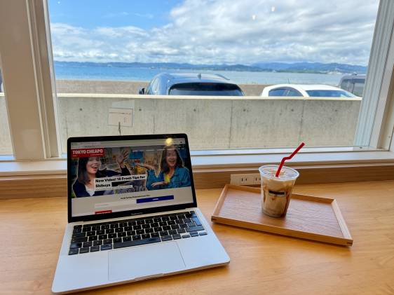 View and coffee at QUAYTH