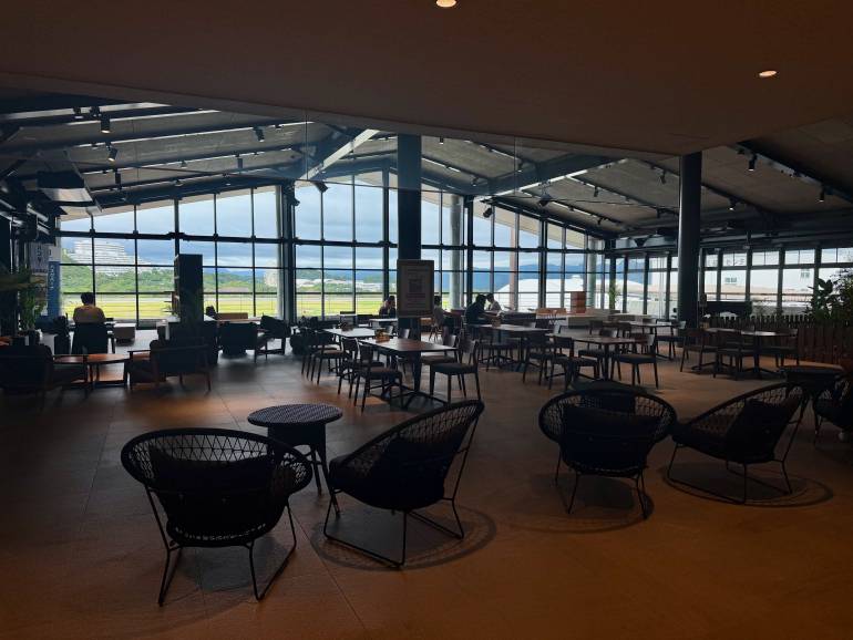 Lounge Space at Nanki-Shirahama Airport
