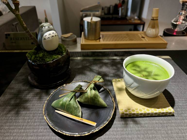 Matcha at Saijoen Matcha Cafe