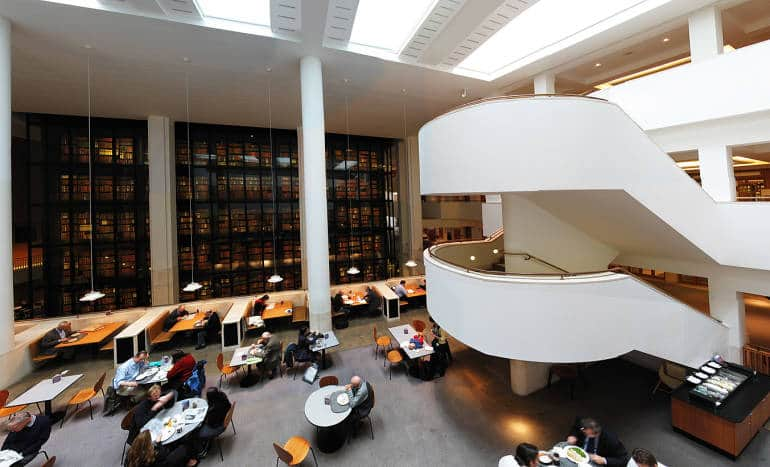 You could easily lose many hours in The British Library