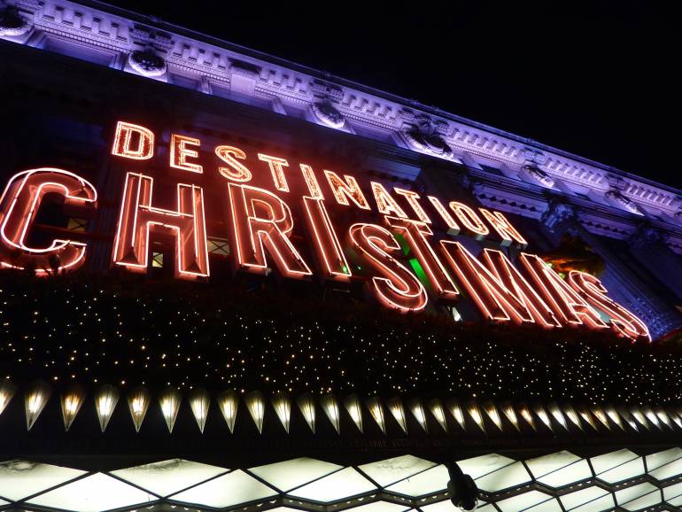 London Christmas lights