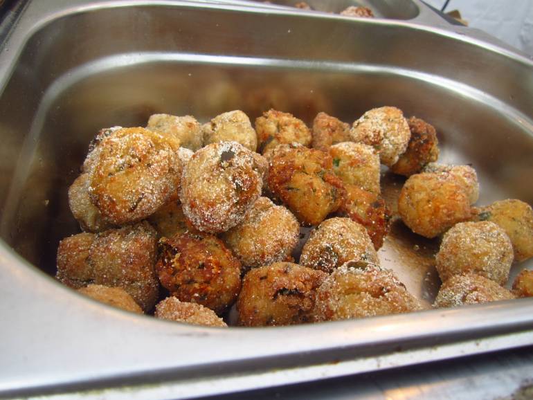 London Dinners: arancini