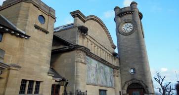 Museum entrance and clocktower
