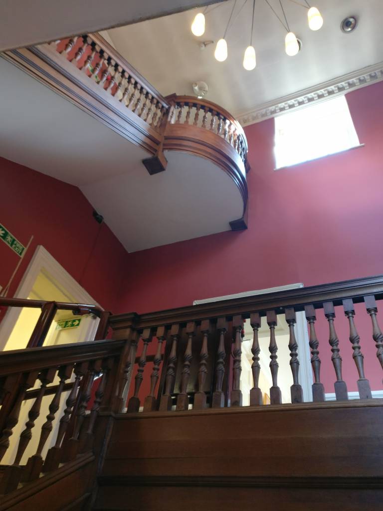Stairs in a an old Museum