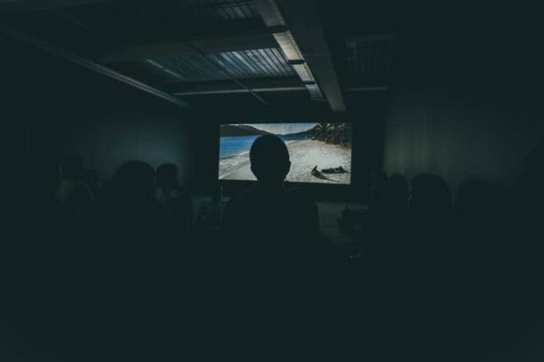A small film screening