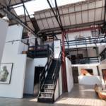 A small, bright gallery space
