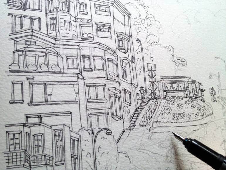 london sketch