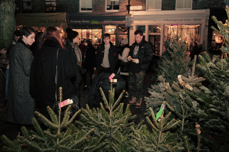 columbia road xmas wednesday
