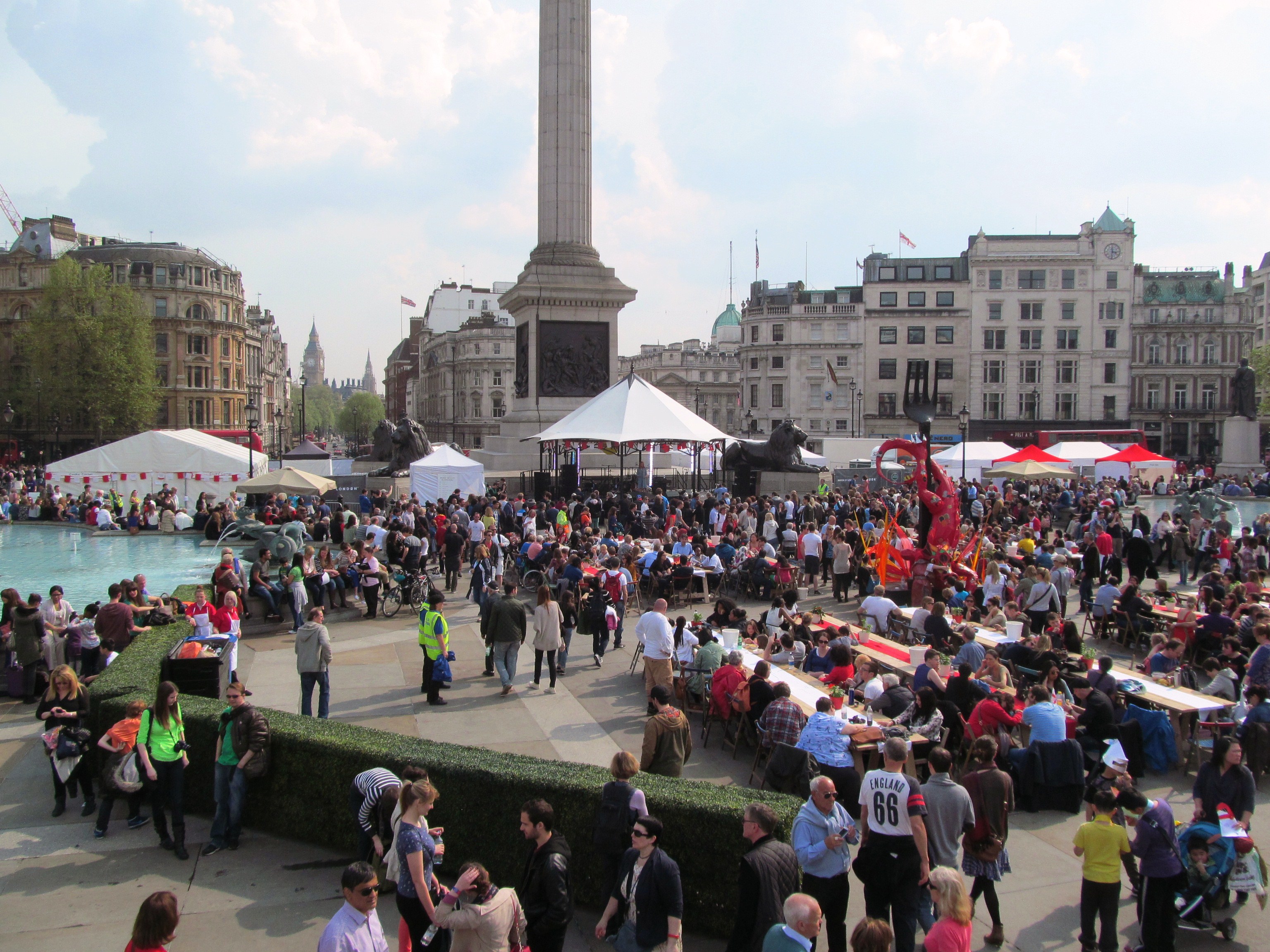 Feast of St George in Trafalgar Square 2026, Apr 19, 2026 | London Cheapo