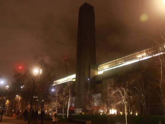 Tate Modern at night